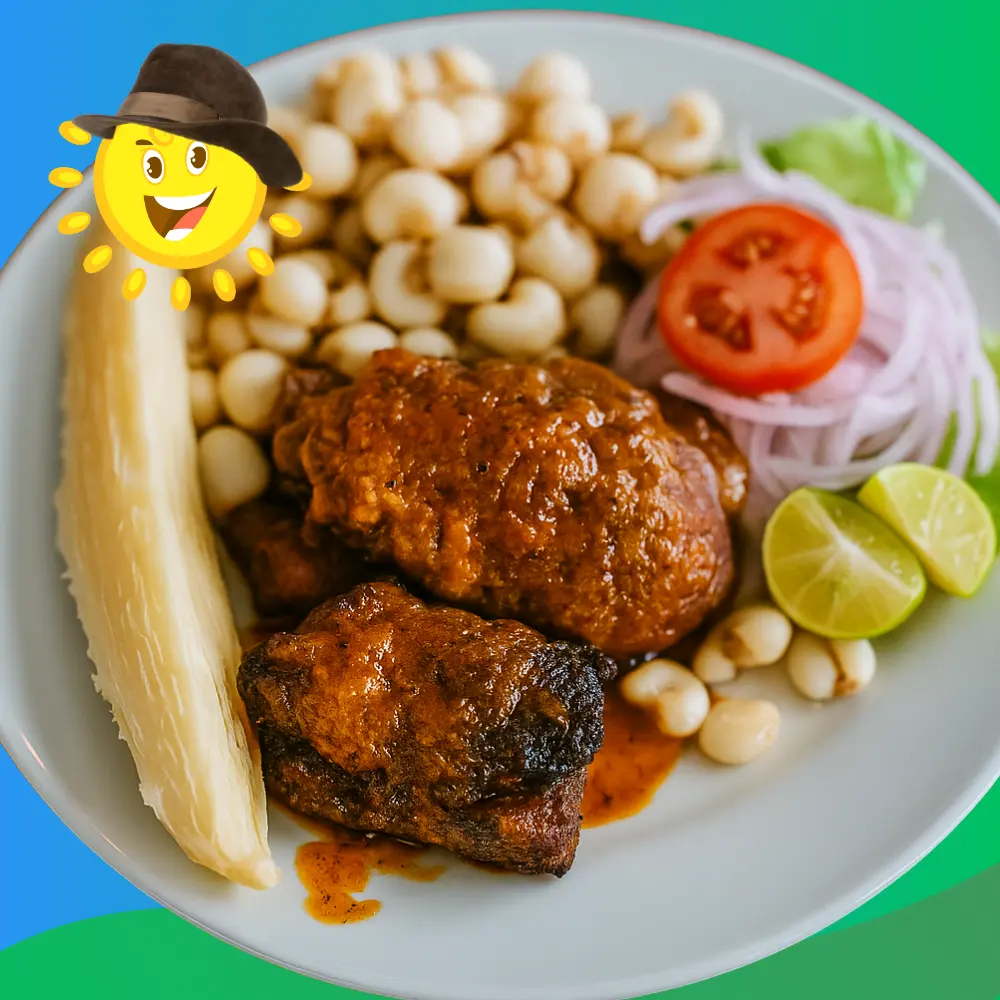 FRITO ESPECIAL CON MOTE