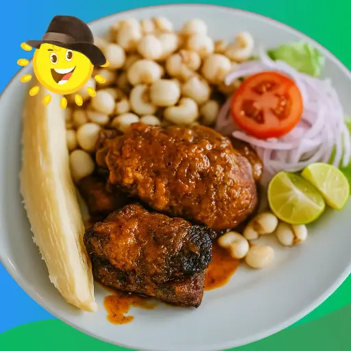 FRITO ESPECIAL CON MOTE